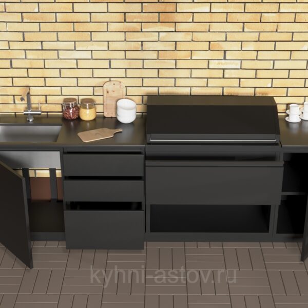 Летние модульные гриль-кухни